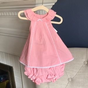 Janie and Jack Girls Two Piece Bloomer Set